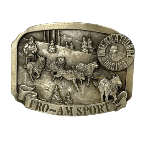 Siskiyou Pewter Pro-Am Sport Belt Buckle International Racing Iditarod Bergamot - Picture 1 of 14